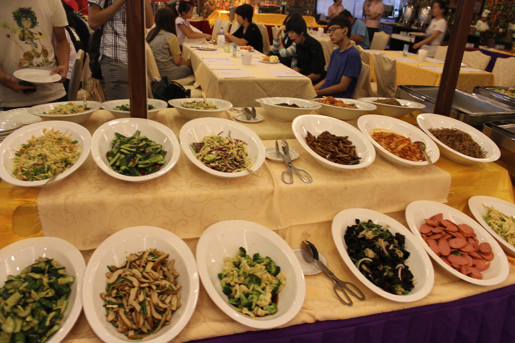 청소년법회 중국서 5박6일간 먹은 음식